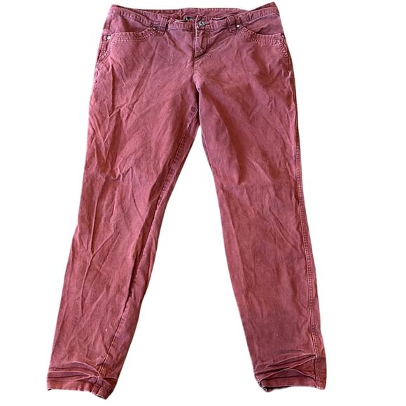 Kuhl Brooke Skinny Pants Red Currant Style# 6284 Size 14R - Picture 2 of 7